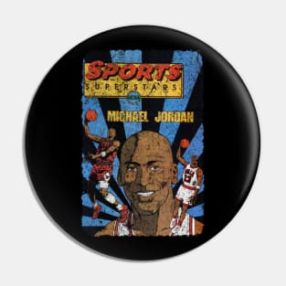 Vintage MJ Pin