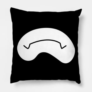 Funny cartoon mouth Pillow