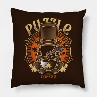 Master of Puzzle and Coffee Pillow