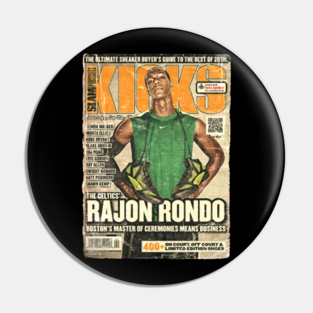 COVER BASKETBALL RAJON RONDO Cover Basketball Pin TeePublic