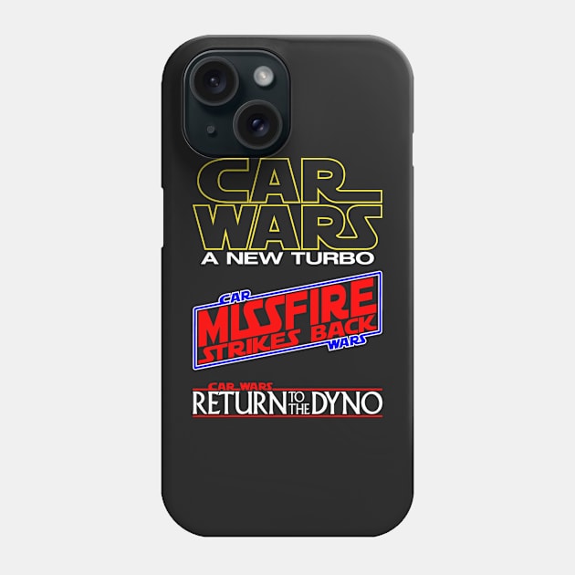 Car Wars Trilogy Phone Case by Frazza001