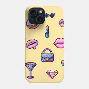 Y2K glamour girl Phone Case