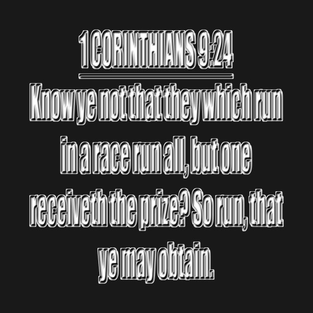 Bible Verse 1 Corinthians 9:24 by Holy Bible Verses