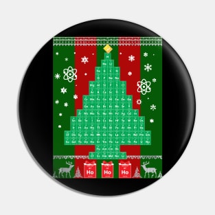 Chemistree Science Christmas Pin