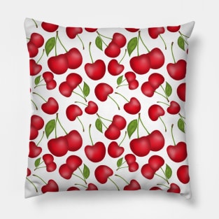 Cherries pattern Pillow