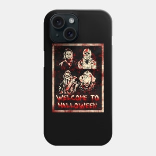 Welcome to halloween Phone Case