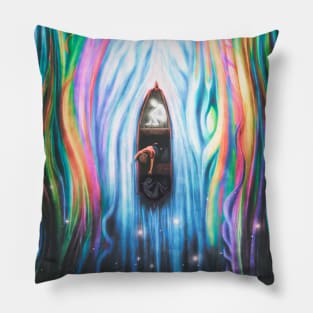 Between the Worlds Pillow