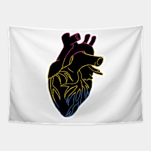 Pansexual Heart Tapestry