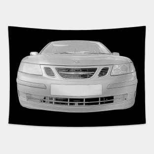 Saab 93 classic car Tapestry