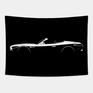 Mercedes-Benz SL Roadster (R232) Silhouette Tapestry