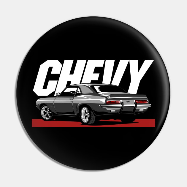 Chevy Camaro SS Grey Pin by aredie19