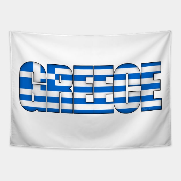 Greece Tapestry by SeattleDesignCompany