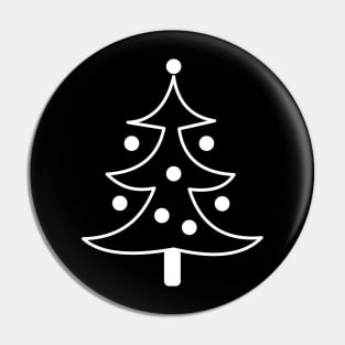 Merry Christmas tree balls Pin