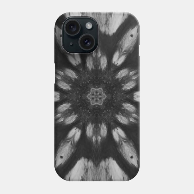 Gray Wiccan Digital Edit Witch Phone Case by Moon Art