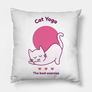 CAT YOGA! Pillow