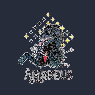 Wolfgang Amadeus Mozart (is a beast!) Full Moon Edition T-Shirt