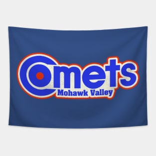 Defunct Mohawk Valley Comets Hockey Team Tapestry