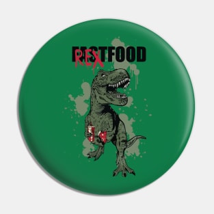 T-Rex Food Fest: Jurassic Flavor Pin