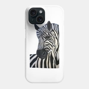 Young Zebra says, Hi! Phone Case