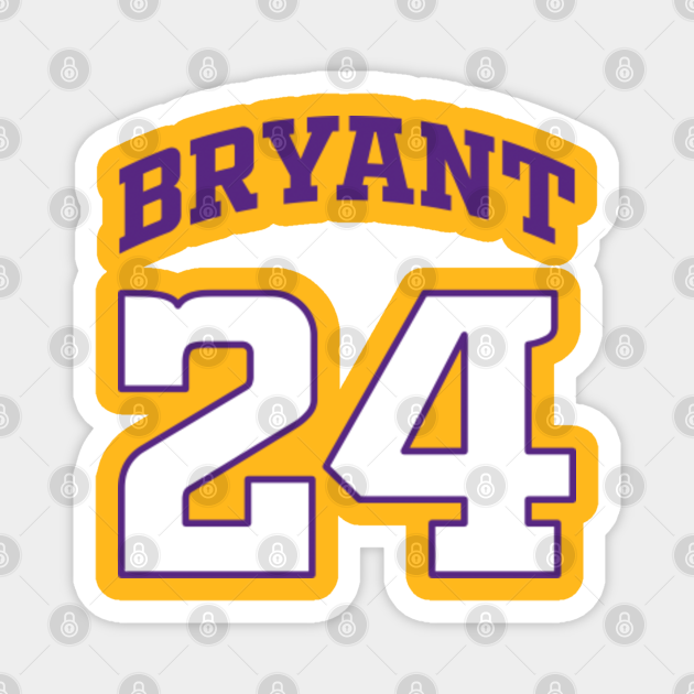 Bryant 24 - Bryant 24 - Magnet | TeePublic