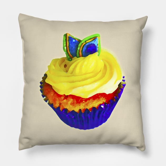 Cupcake Pillow by blueshift