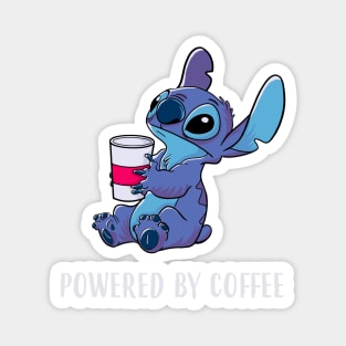 POWERED BY COFFEE Magnet