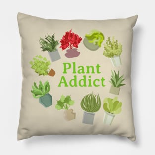 Plant Addict Pillow