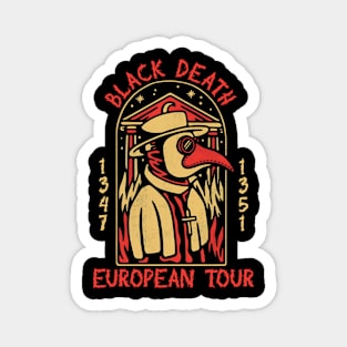 Black death t-shirt Magnet