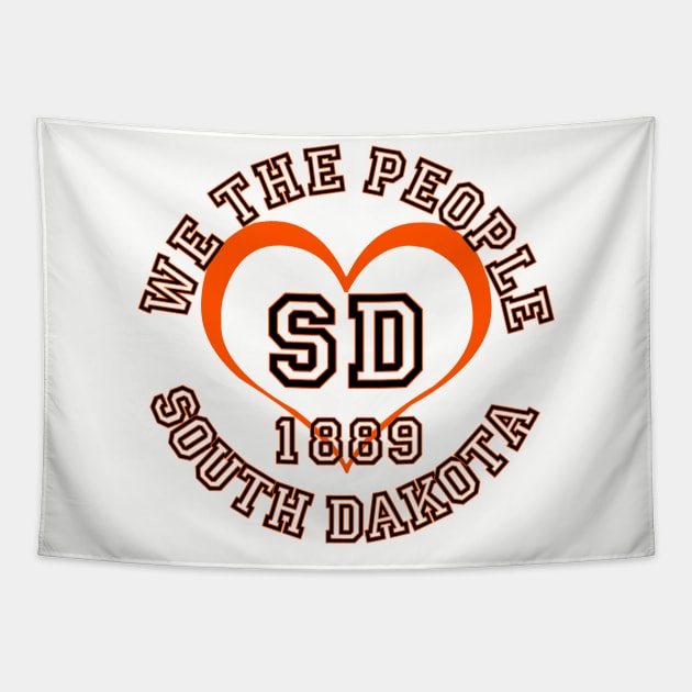 Show your South Dakota pride: South Dakota gifts and merchandise Tapestry by Gate4Media