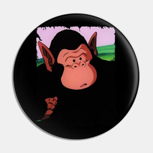 BUBBLES GORILLA MERCH VTG Pin