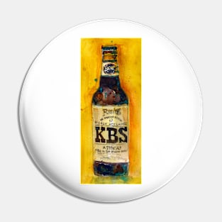 Stout Ale - KBS Founders Brewing Co. Man Cave Pin