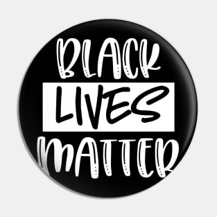 Black Lives Matter, I Can't Breathe, George Floyd, Civil Rights, Stop Killing Black People Pin