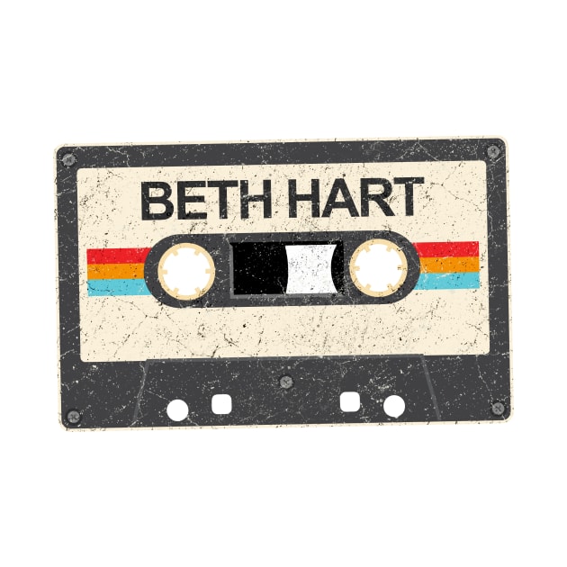 kurniamarga vintage cassette tape Beth Hart by kurniamarga.artisticcolorful