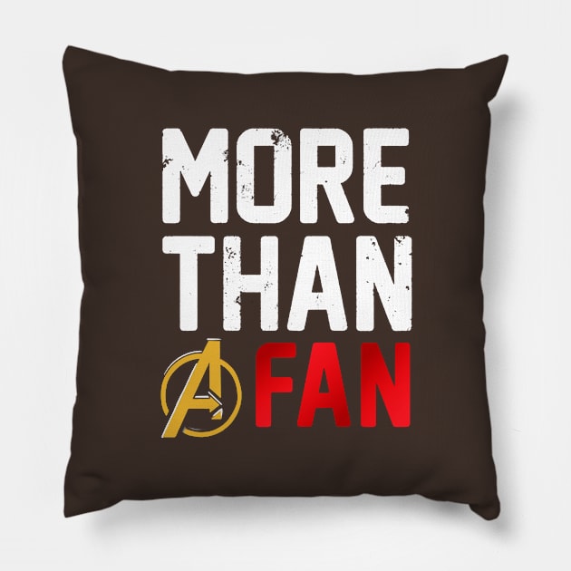 More Than A Fan Pillow by fuzyclae