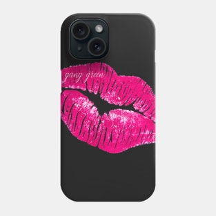 GANG GREEN KISS TEE Phone Case