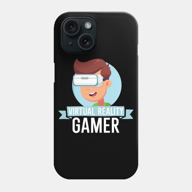 Virtual Reality Gamer Phone Case by maxcode