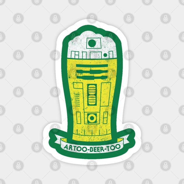 Artoo-Beer-Too Magnet by monsieurgordon