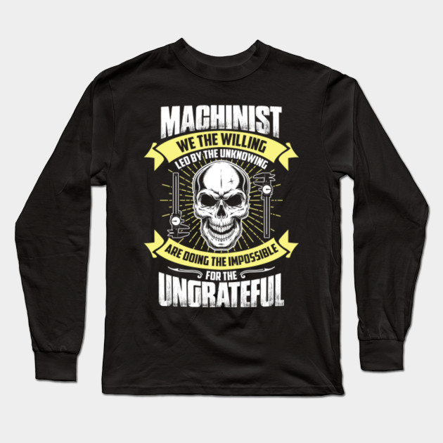 funny machinist shirts