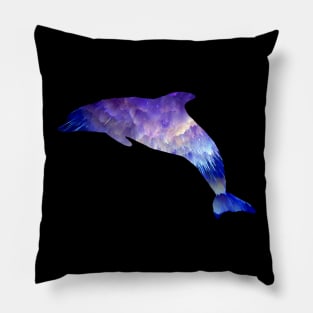 Space Dolphin Pillow