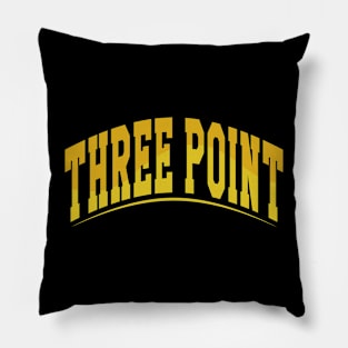 Three Point || Basketball Pillow