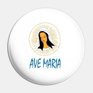 AVE MARIA Pin