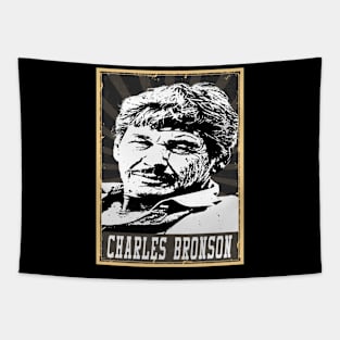 80s Style Charles Bronson Tapestry