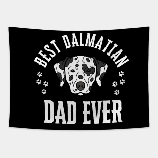 Best Dalmatian Ever Funny Quote Vintage Dad Tapestry