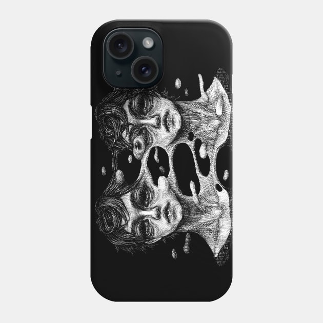 Division Phone Case by Faded Iris