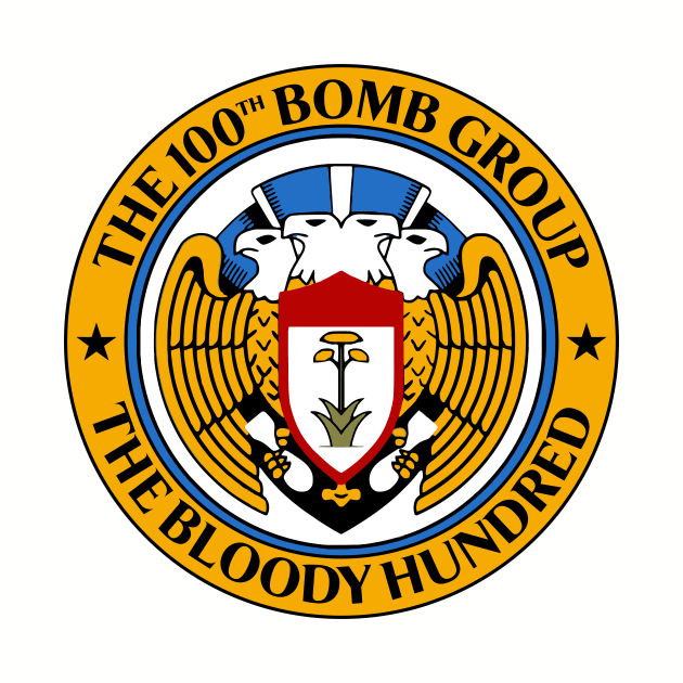 100th Bomb Group Insignia by Vault Emporium