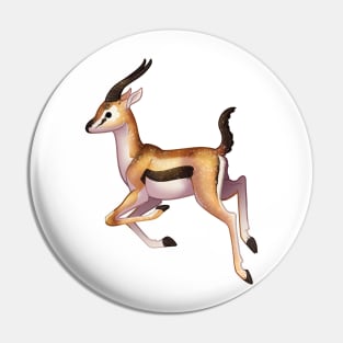 Cozy Gazelle Pin