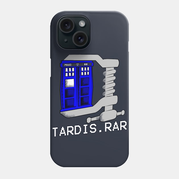 Tardis.rar Phone Case by Butnyes