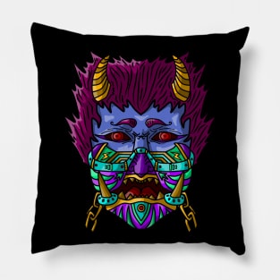 Cyber-Oni Pillow