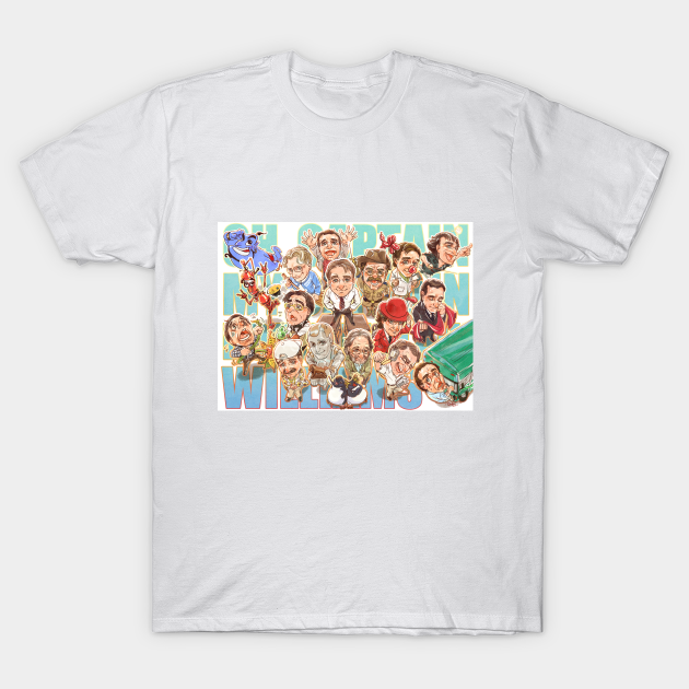 Robin Williams - Movies - T-Shirt