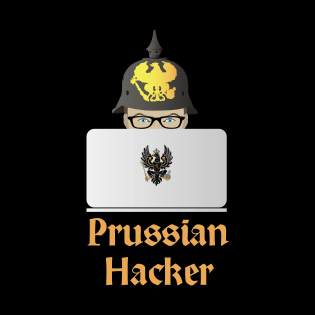 Prussian Russian Hacker Pun by NorseTech